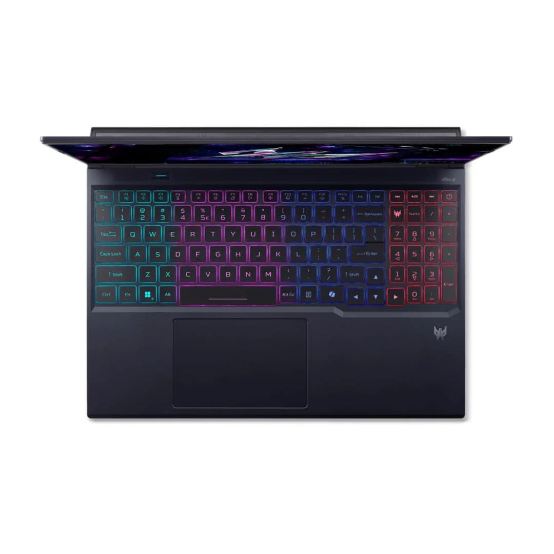 Acer Predator Helios 16 AI PH16-73-92V4, Intel Ultra 9-275HX, RAM 16GB, SSD 1TB, NVIDIA RTX 5090 24GB, 16.0 Inch WQXGA OLED 240Hz, Black — thumbnail 2 of 7