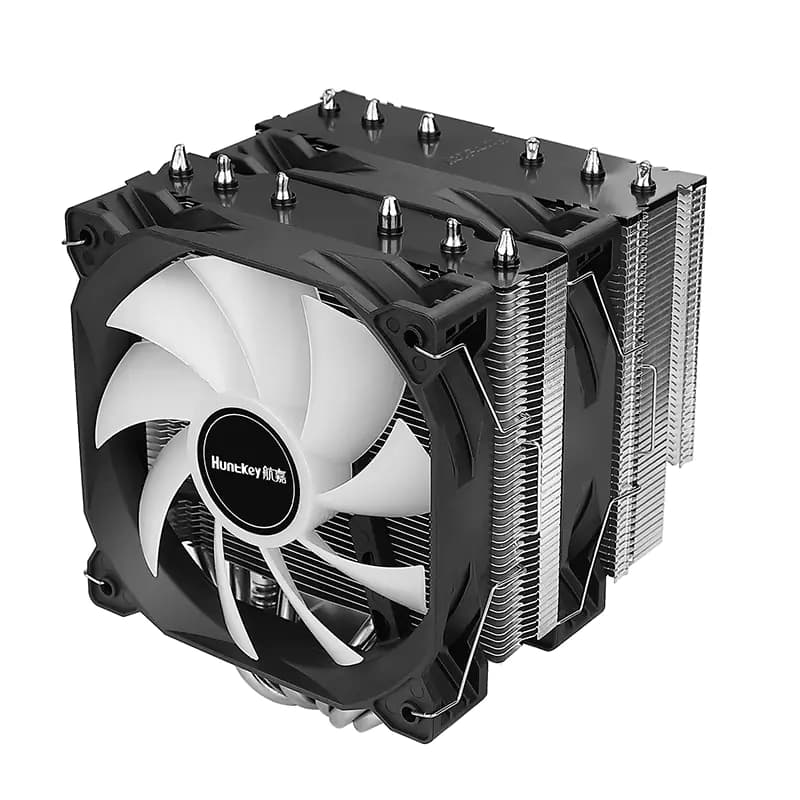 Huntkey Storm T620 Fantasy Dual-Tower ARGB CPU Cooler — thumbnail 8 of 10