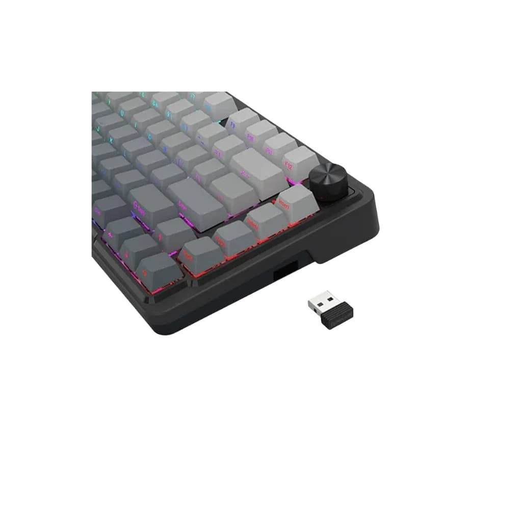 Redragon UCAL K673SP PRO Wireless Gaming Keyboard - White — thumbnail 7 of 7