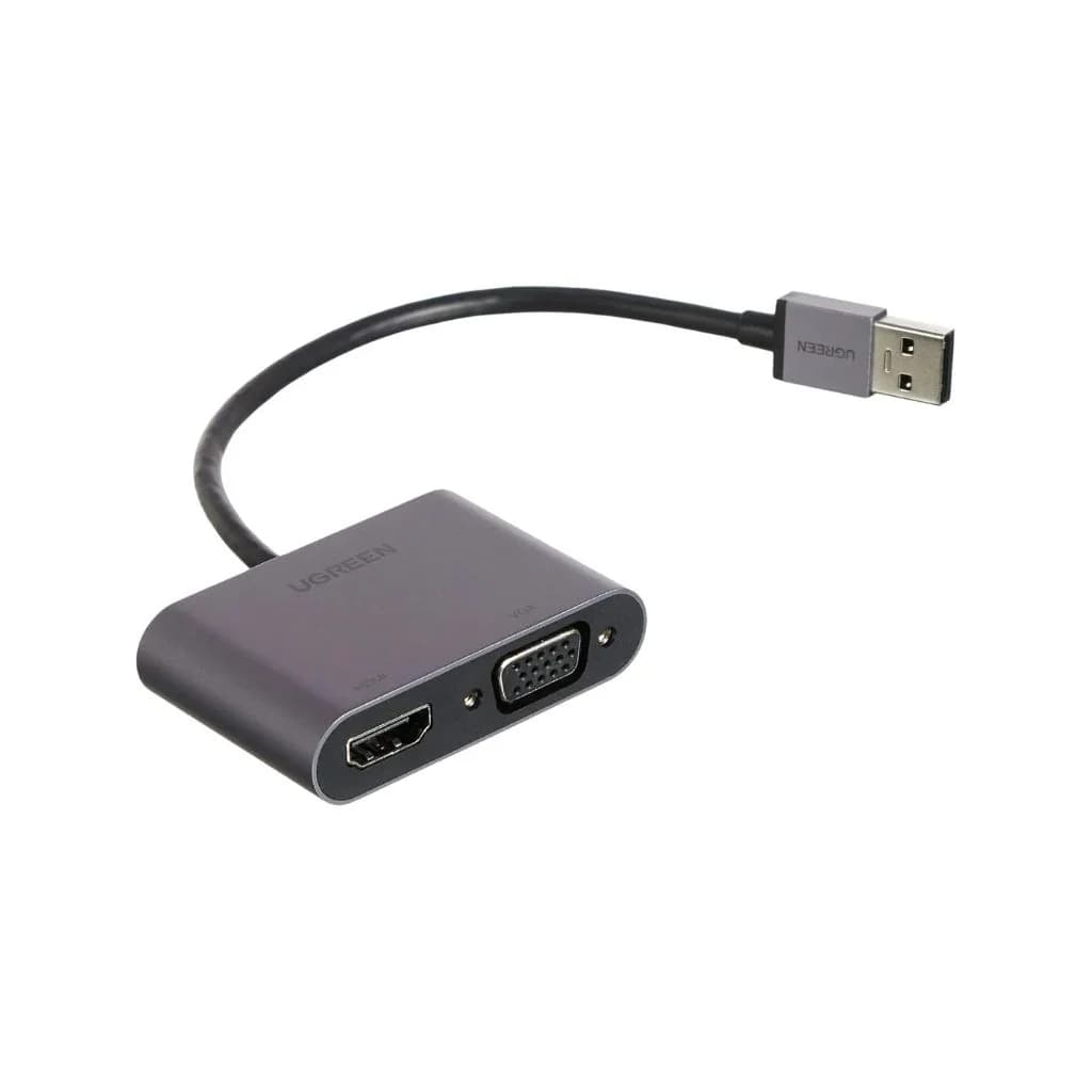UGREEN UG-20518 VGA HDMI to USB 3.0 Converter Hub — thumbnail 2 of 2