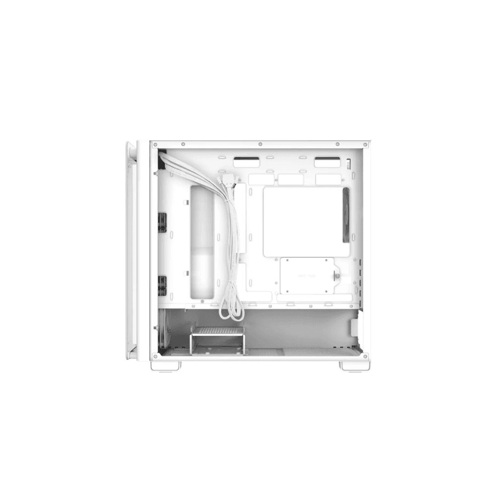 ASUS A23 PLUS ARGB Micro-ATX Gaming Case – Tempered Glass White — thumbnail 5 of 9