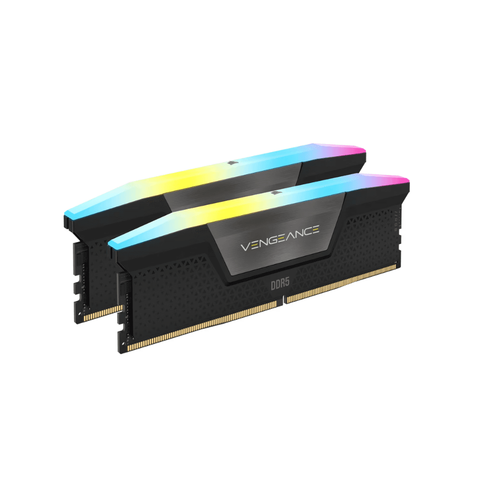 CORSAIR RAM VENGEANCE RGB DDR5 KIT 2X32GB 6400 CL32 XMP BLACK