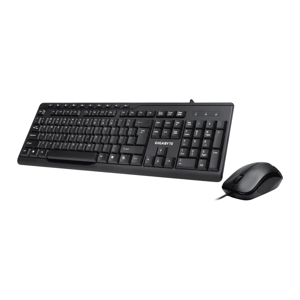 GIGABYTE KM6300 Keyboard + Mouse Combo – Black