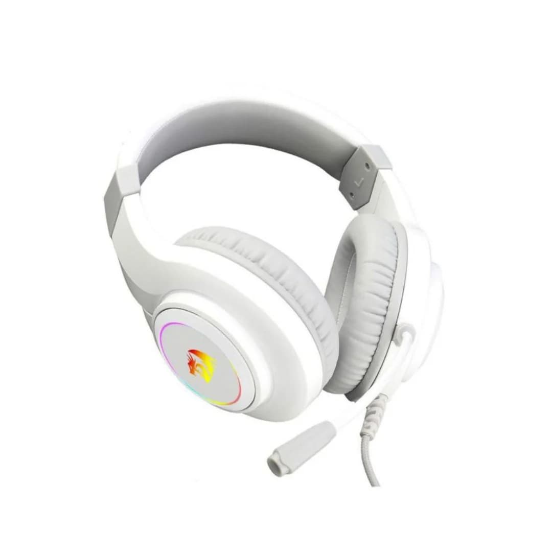 Redragon H260-W RGB Wired Gaming Headset - White — thumbnail 2 of 4