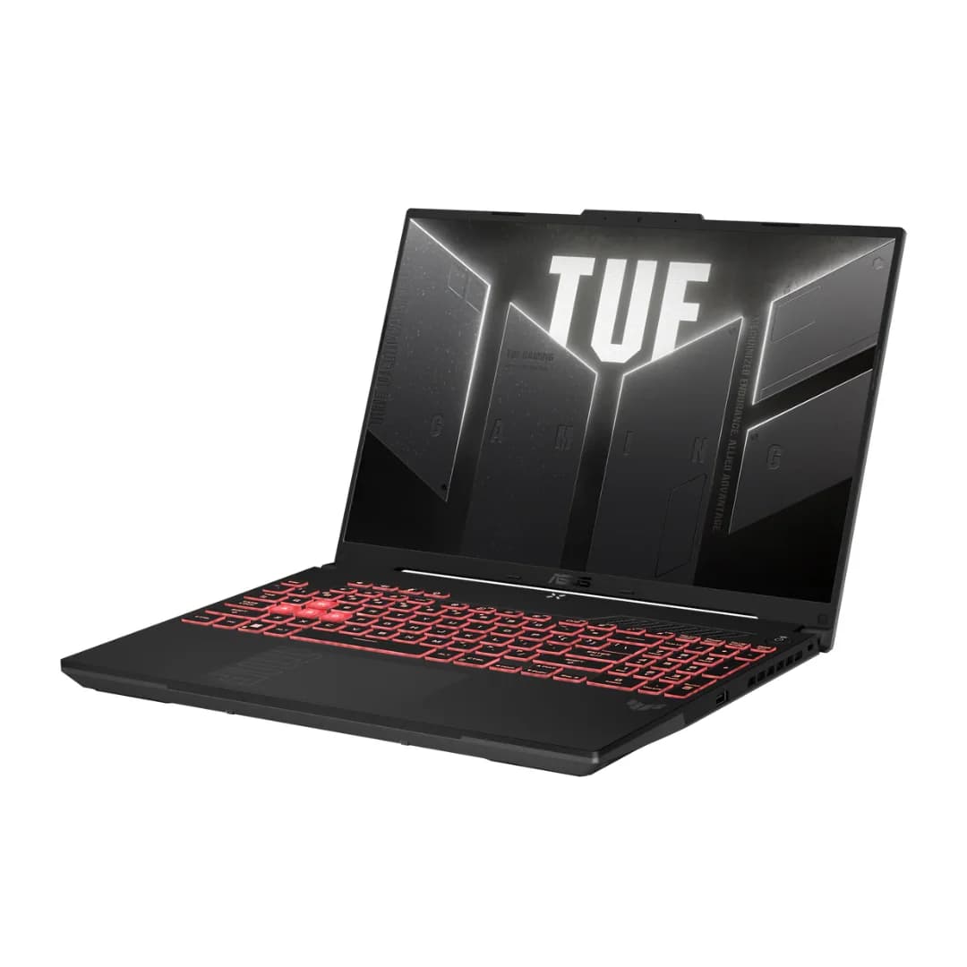 ASUS TUF Gaming A16 FA607NUQ-RL014, AMD Ryzen 7-170, RAM 16G, SSD 512GB, NVIDIA RTX 4050 6GB, 16.0 inch WUXGA 144Hz, Mecha Gray — thumbnail 4 of 6
