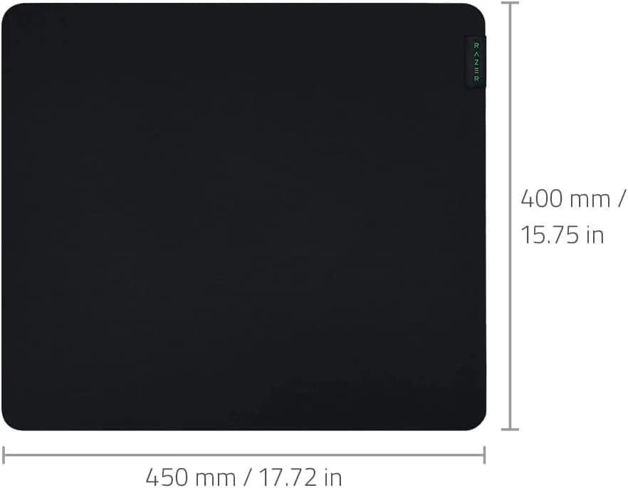Razer Gigantus V2 - Soft Gaming Mouse Mat for Speed and Control (Non-Slip Rubber, Textured Micro-Weave Cloth) Black — thumbnail 8 of 9