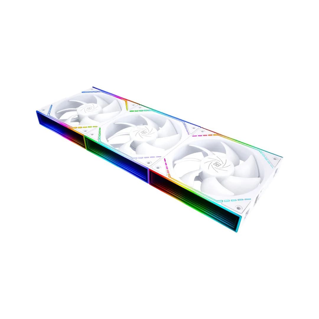Thermalright TL-M12Q X3 Fan Kit 120mm 3 Fan ARGB - White — thumbnail 4 of 4