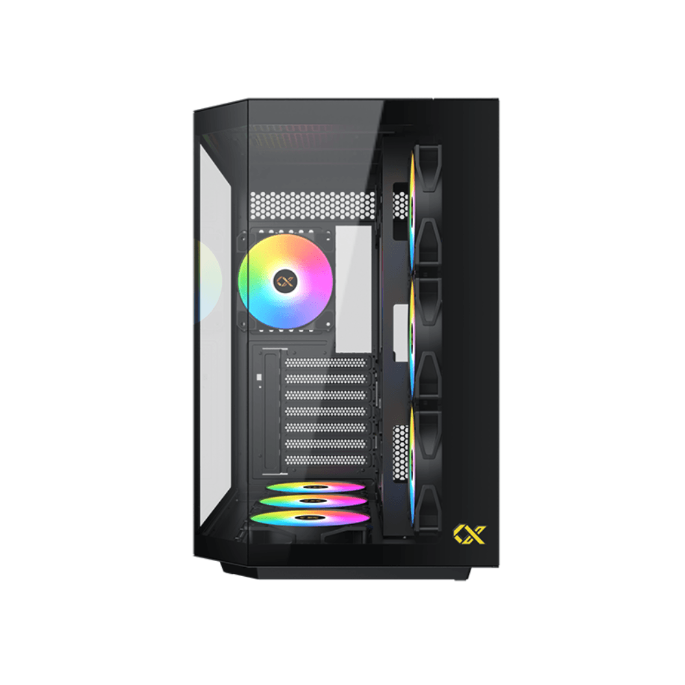 XIGMATEK CUBI II – E-ATX Mid-Tower PC Case – Black — thumbnail 2 of 6