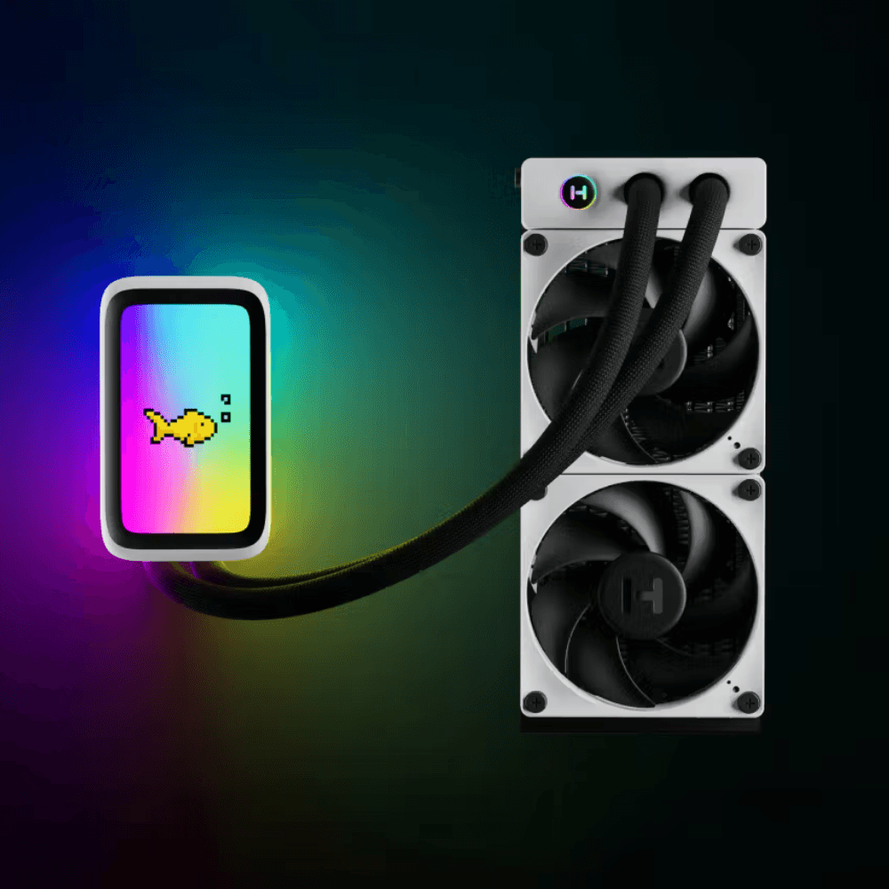 HYTE FAN COOLING LIQUID THICC Q60 LCD 240mm QRGB — thumbnail 2 of 5