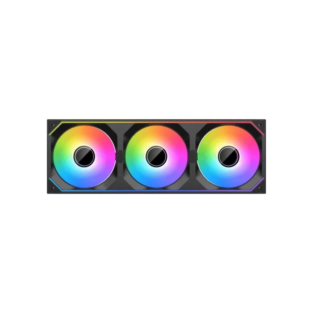 XIGMATEK INFINITY SF360 Digital 120mm 3-Fan Pack - Black — thumbnail 2 of 5