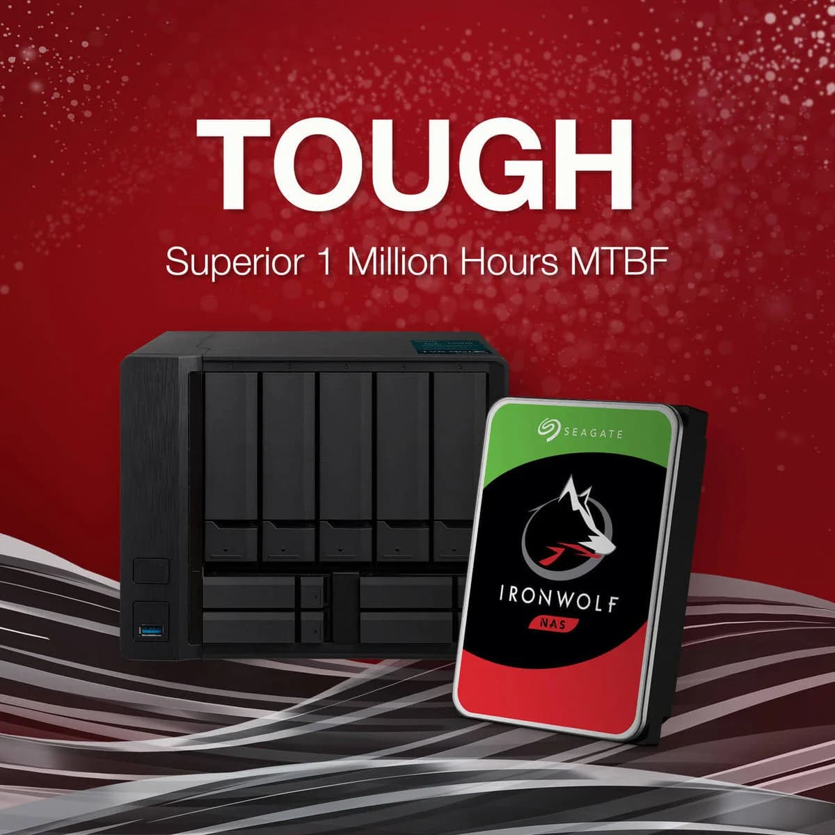 Seagate IronWolf SATA III 3.5" Internal NAS HDD - 14TB — thumbnail 6 of 6