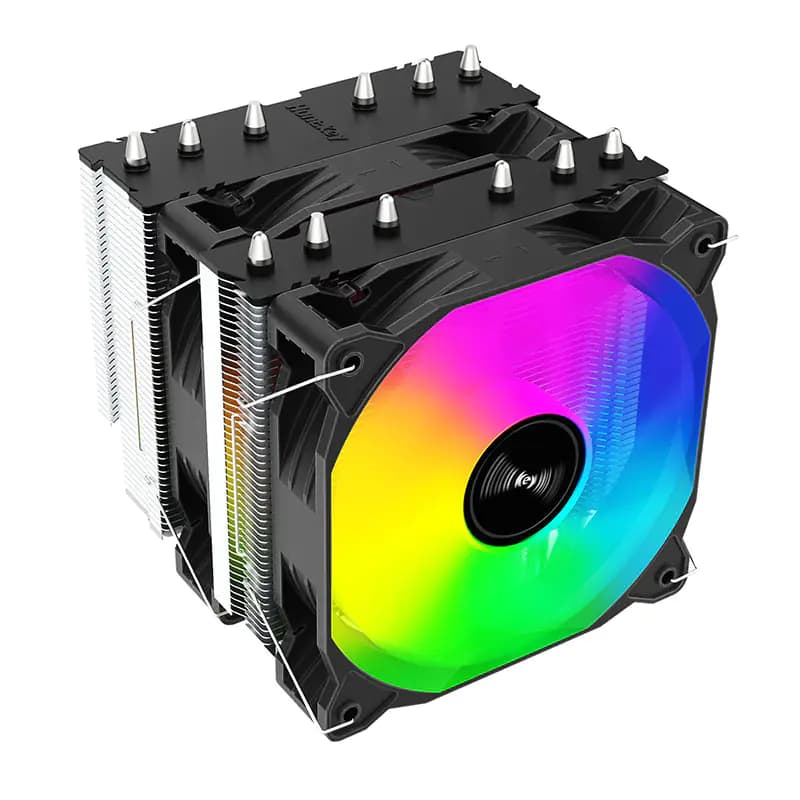 Huntkey Storm T620 Fantasy Dual-Tower ARGB CPU Cooler — thumbnail 2 of 10
