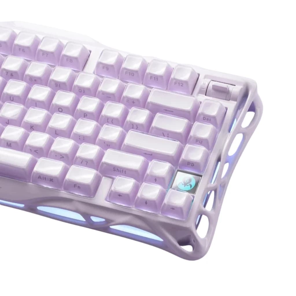 Gravastar Mercury K1 Wireless Gaming Keyboard- Lavender Purple — thumbnail 3 of 4