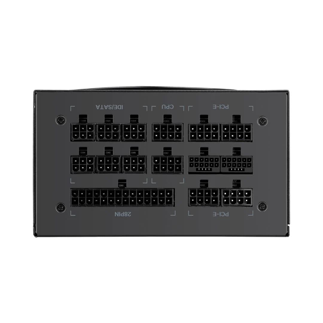 Segotep GM1000W 1000W Gold 80+ Full Modular 80+, PCIe 5.1 & ATX 3.1 - Black — thumbnail 4 of 6