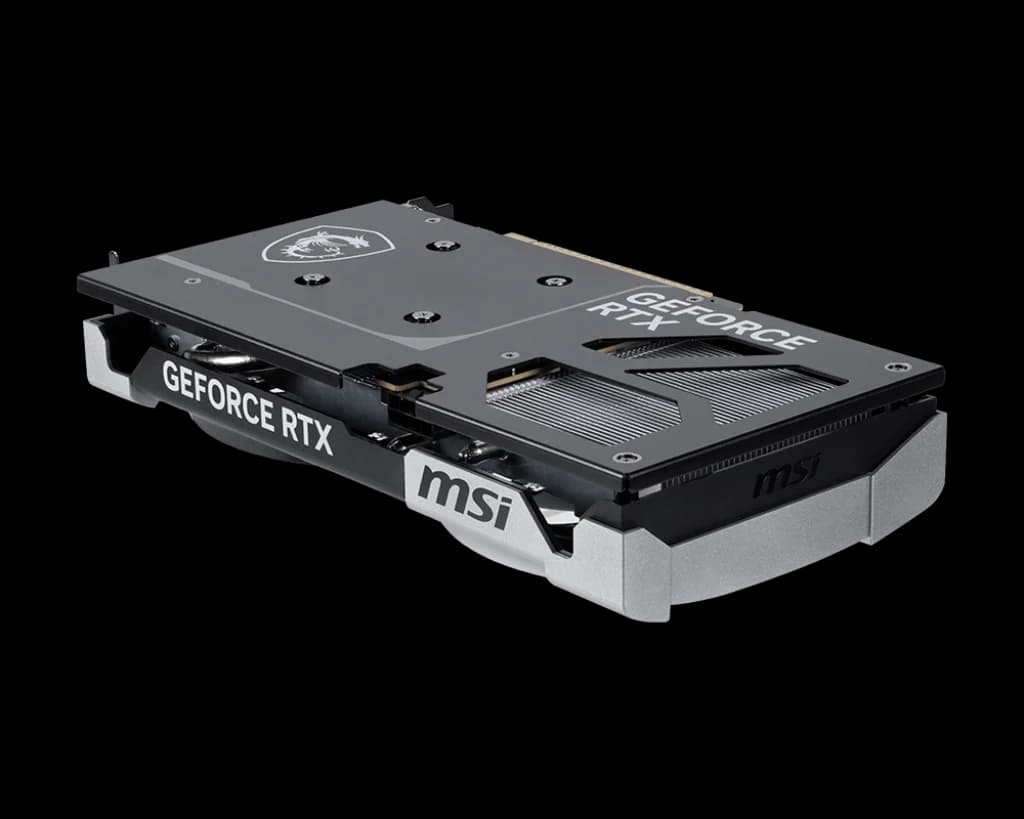 MSI GeForce RTX 5060 Ti 16 GB VENTUS 2X OC PLUS – NVIDIA Blackwell, 4608 CUDA Cores, 2617 MHz Boost, 28 Gbps GDDR7, PCIe 5.0, Dual-Fan Cooling — thumbnail 4 of 5