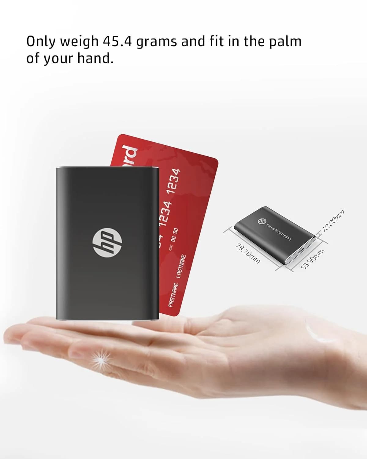HP SSD P500 Series 250GB Portable SSD External Storage — thumbnail 2 of 4