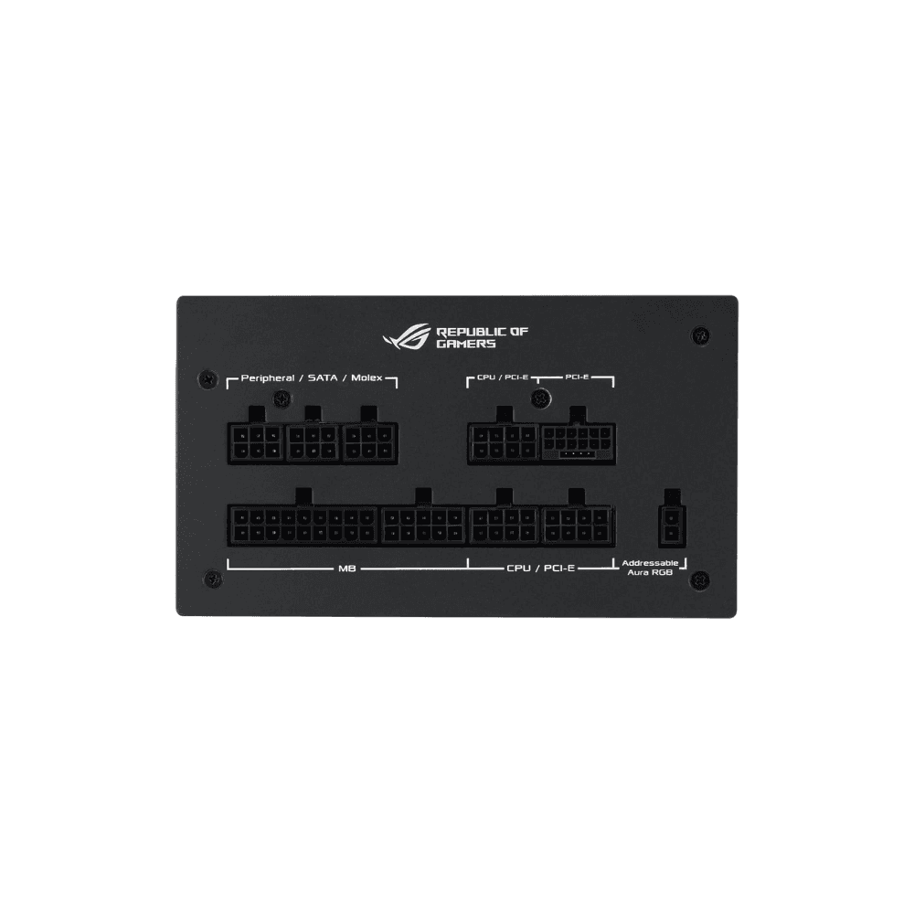 ASUS ROG STRIX 850W 80+ PLUS GOLD AURA BLACK Power Supply — thumbnail 2 of 5
