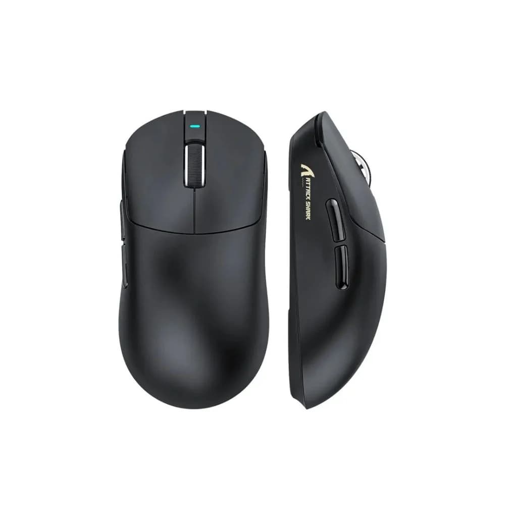 ATTACK SHARK X8 Pro Tri-mode Wireless Gaming Mouse - Black — thumbnail 2 of 2