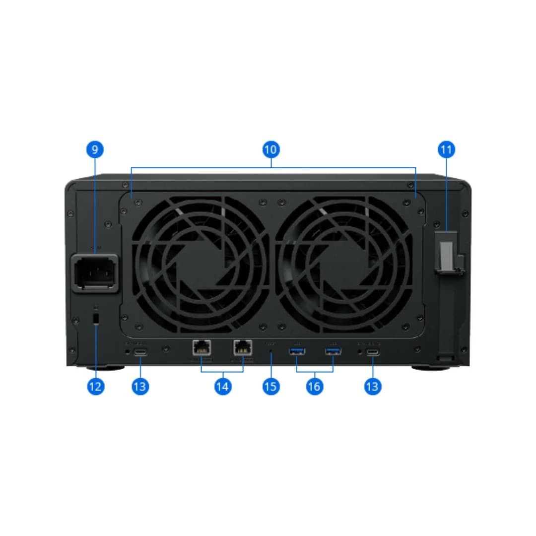 Synology DiskStation DS1825+ Server — thumbnail 2 of 4