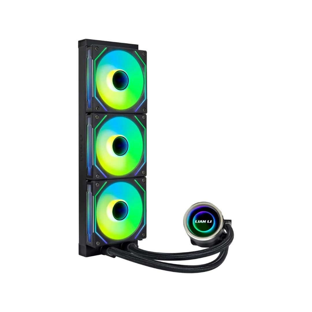 LIAN LI GA II TRINITY SL-INF 360 RGB AIO Liquid Cooler - Black — thumbnail 5 of 8