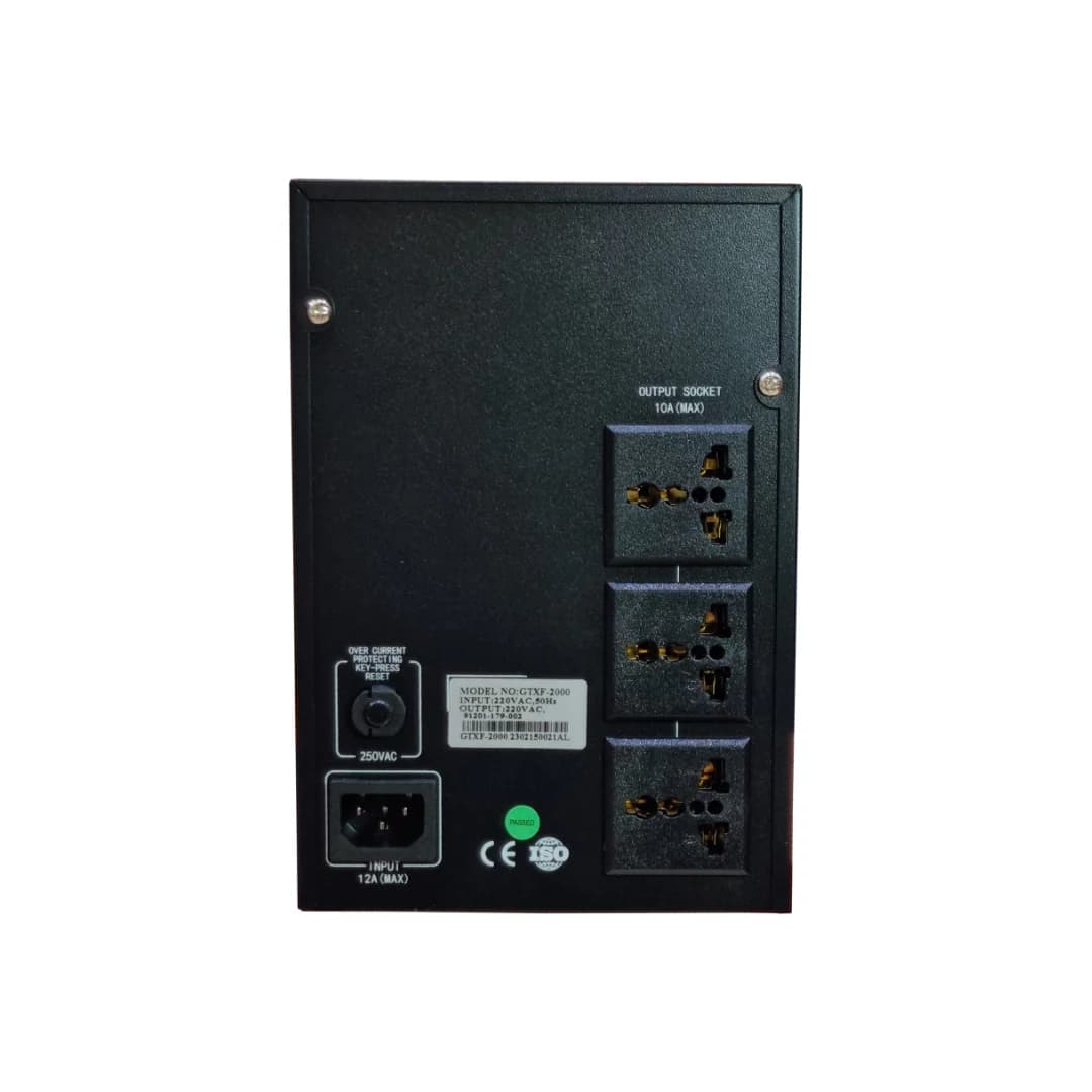 UPS Gaming GeTX GTXF-3000 (3000VA, 3KV) Line interactive, 12V-7A *4 Battery — thumbnail 4 of 5