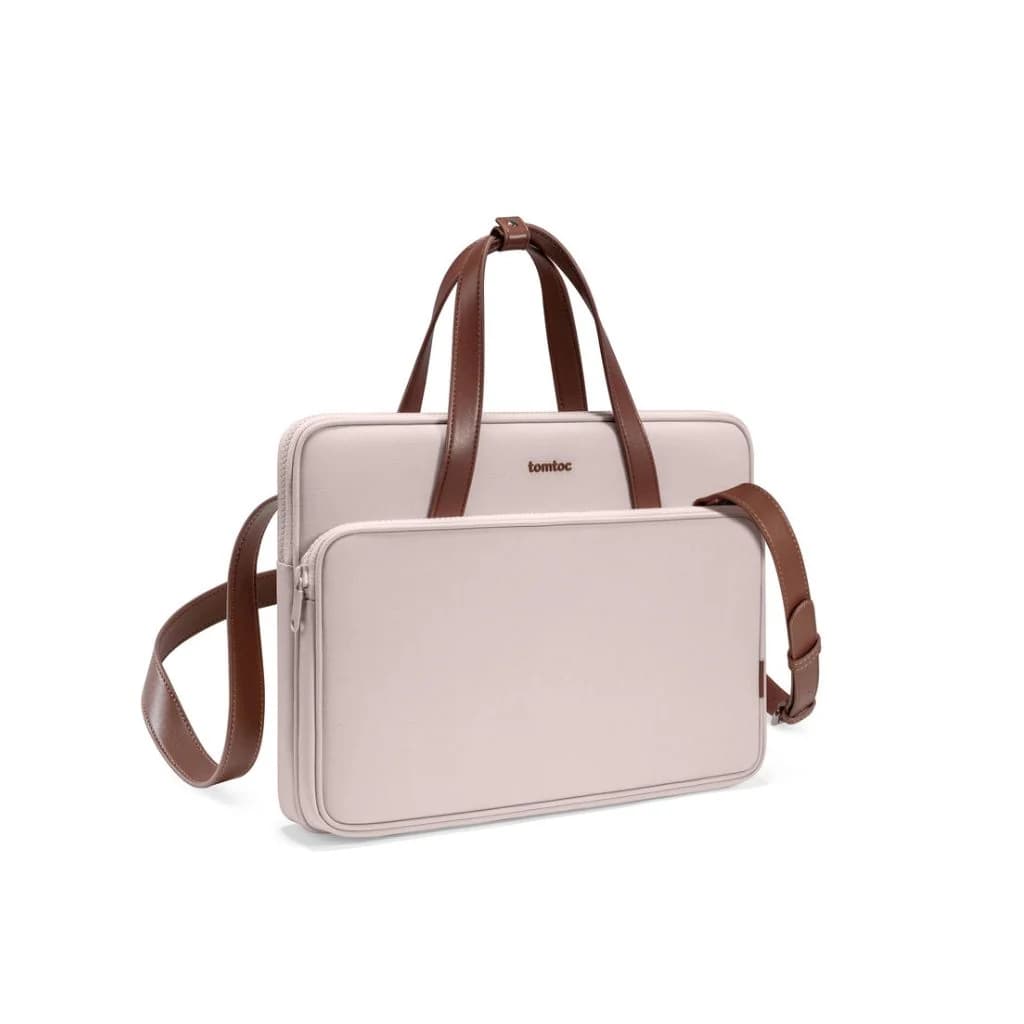Tomtoc Versatile A12 Laptop Shoulder Bag 13.5 inch - Pink