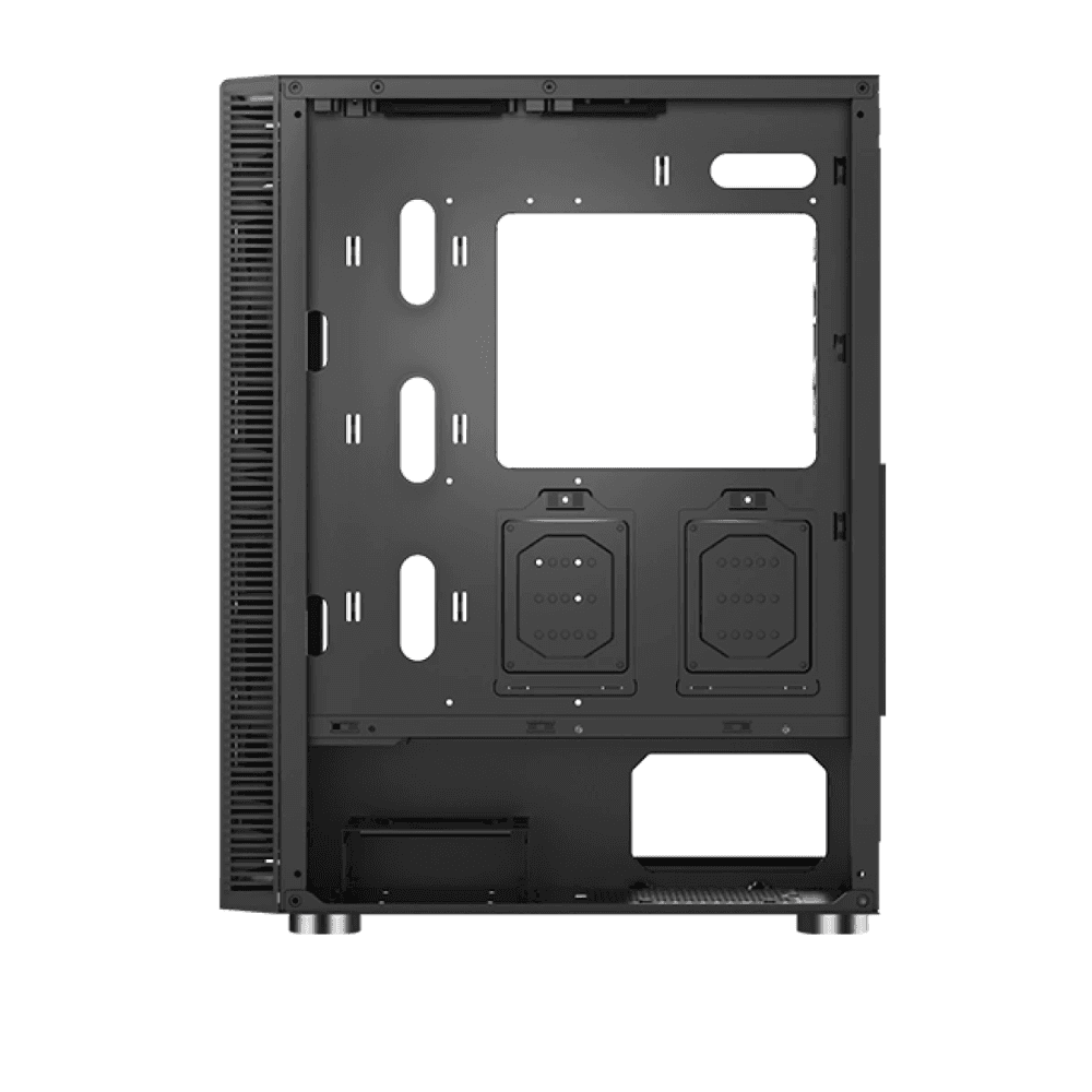 CASE MONTECH X3 BLACK WITH 6 FANS — thumbnail 4 of 6