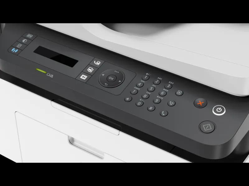 HP Laser MFP 137fnw All-in-One Printer – Print, Scan, Copy, Fax, 21 ppm, 1200×1200 dpi, 40-Sheet ADF, Wi-Fi, Ethernet, Mobile Printing (Black & White) — thumbnail 7 of 10