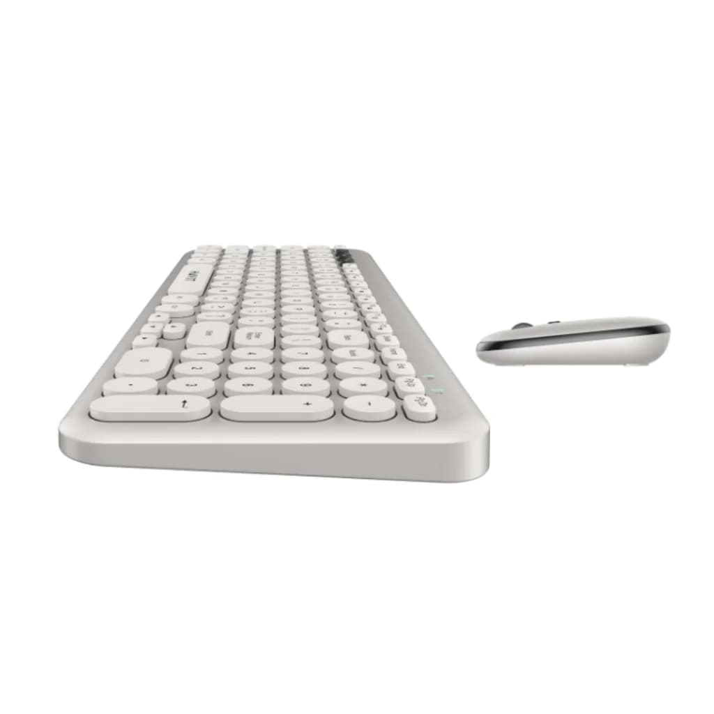 Havit KB254GCM Wireless Keyboard & Mouse Combo - Light Gray (English Layout) — thumbnail 2 of 3
