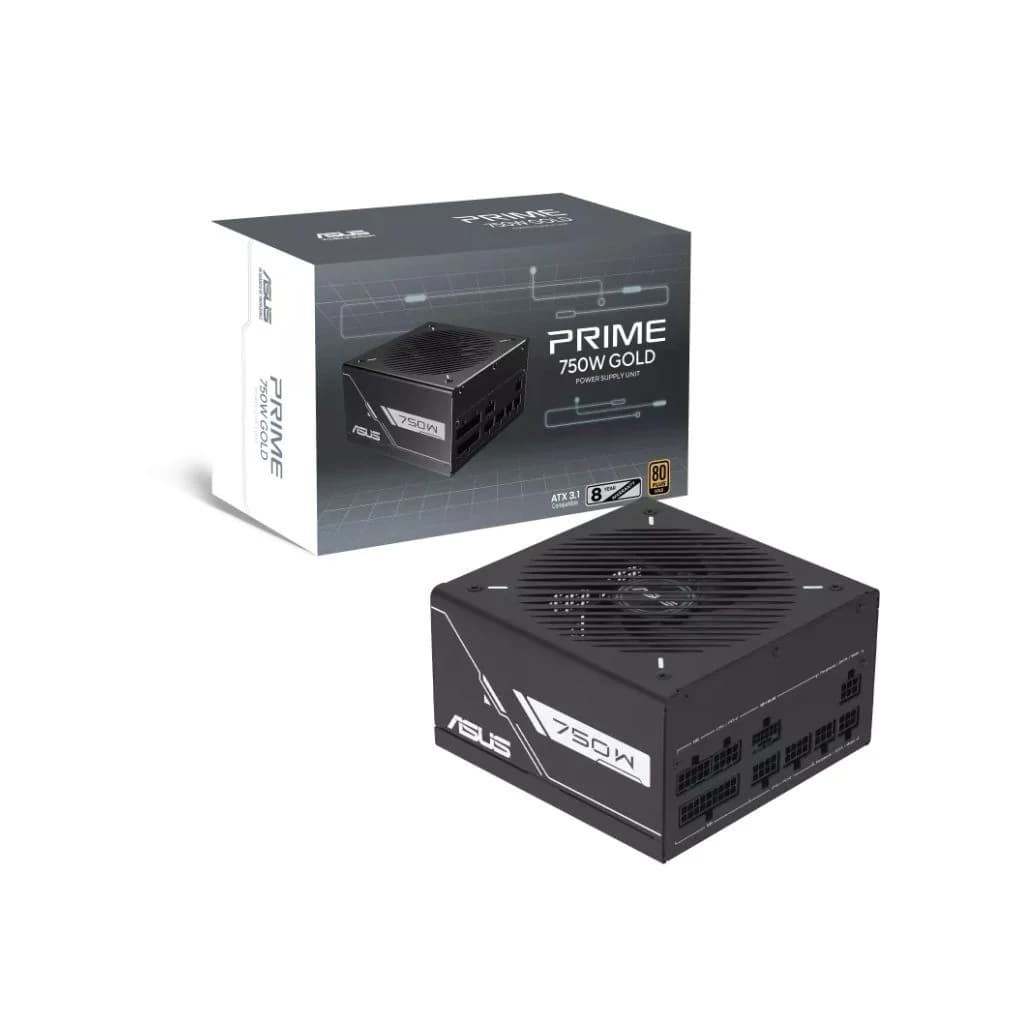 ASUS Prime 750G - 750W Gold Fully Modular PSU - Black