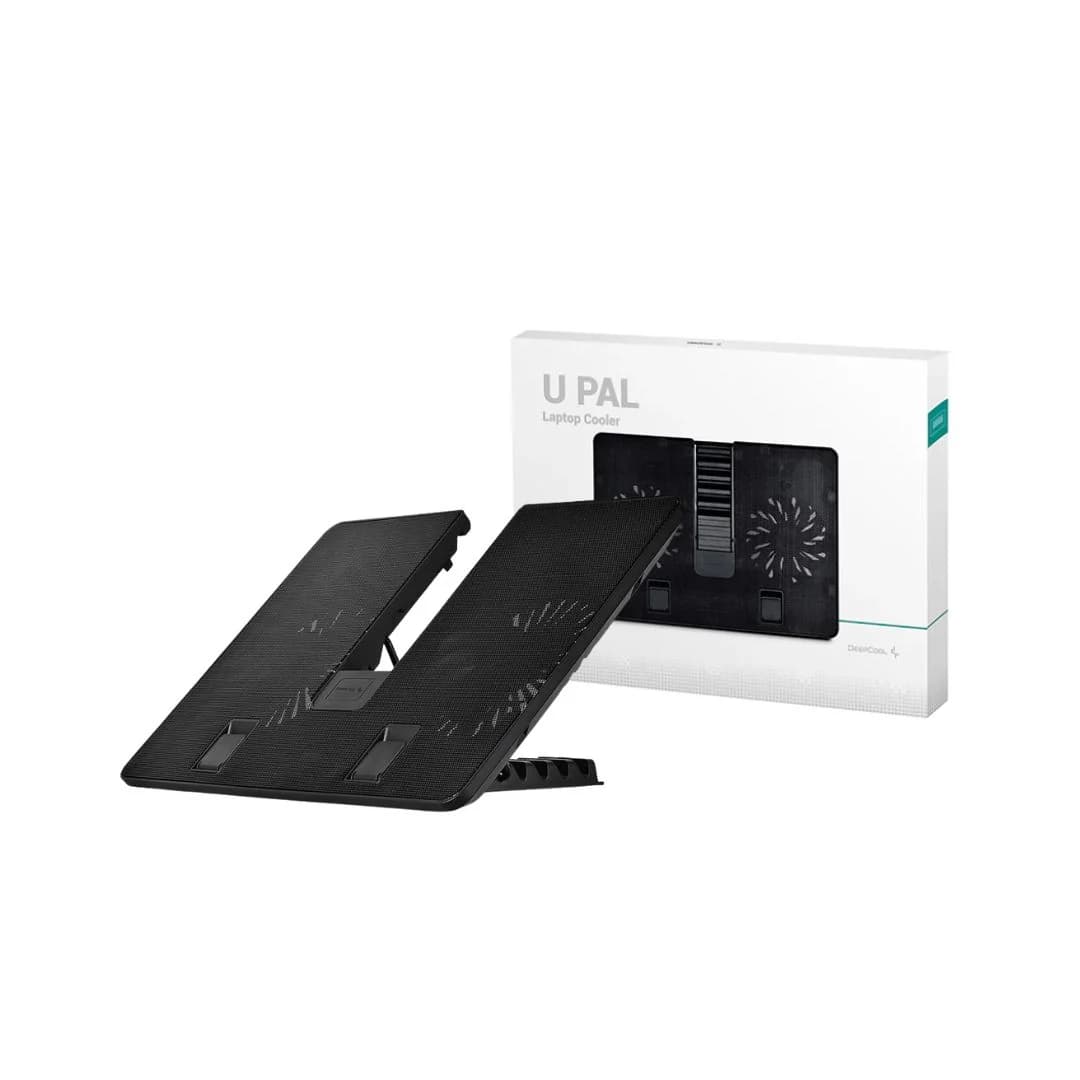DeepCool U Pal Laptop Cooling Pad Laptop Size Up to 15.6