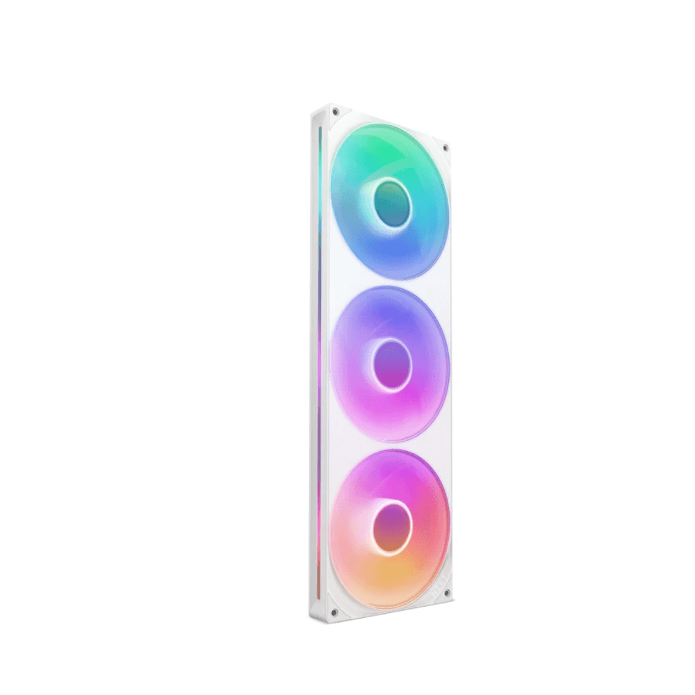 NZXT F420 RGB SINGLE FAN FRAME-WHITE
