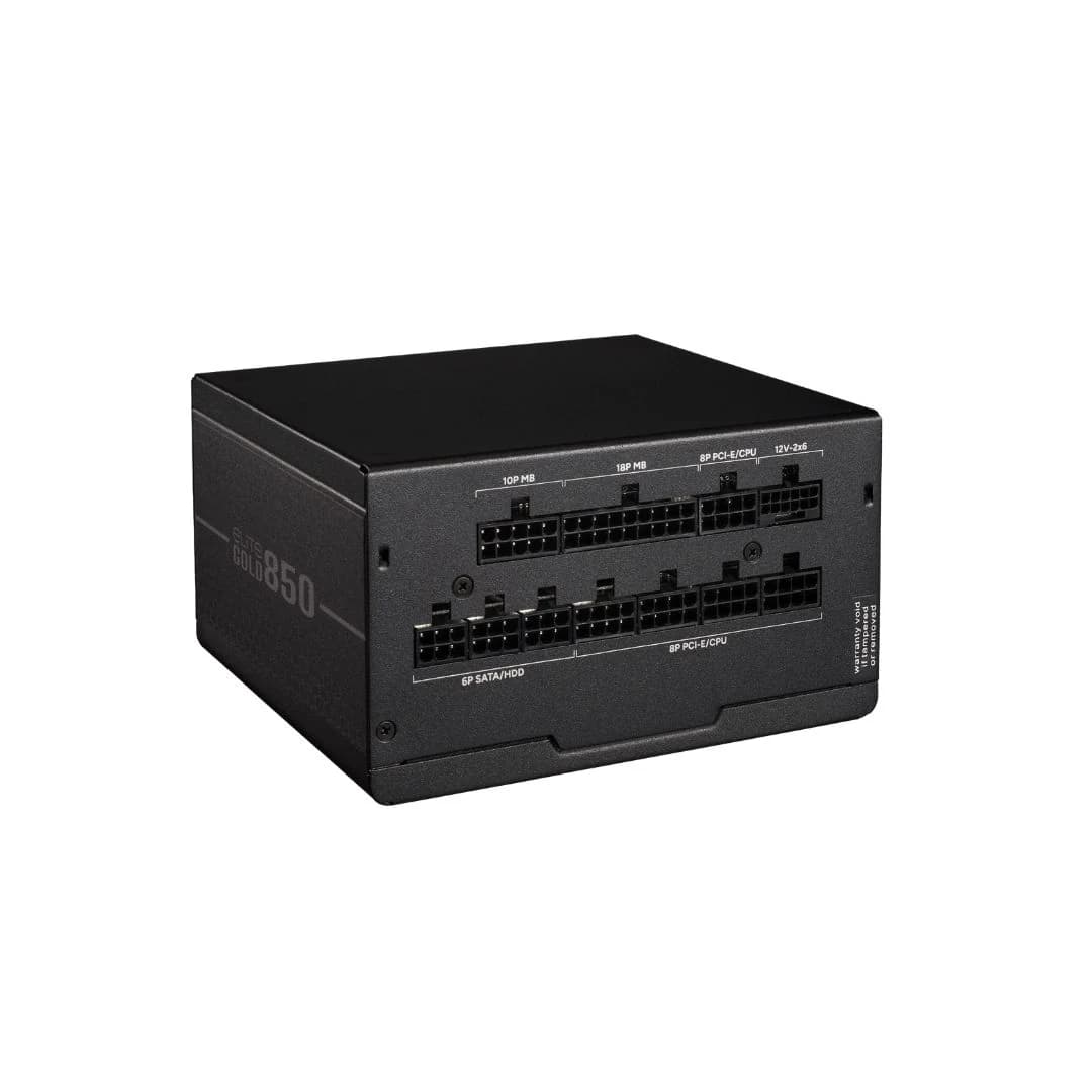 Cooler Master ELITE 850W 80 Gold Full Modular - Black — thumbnail 2 of 4