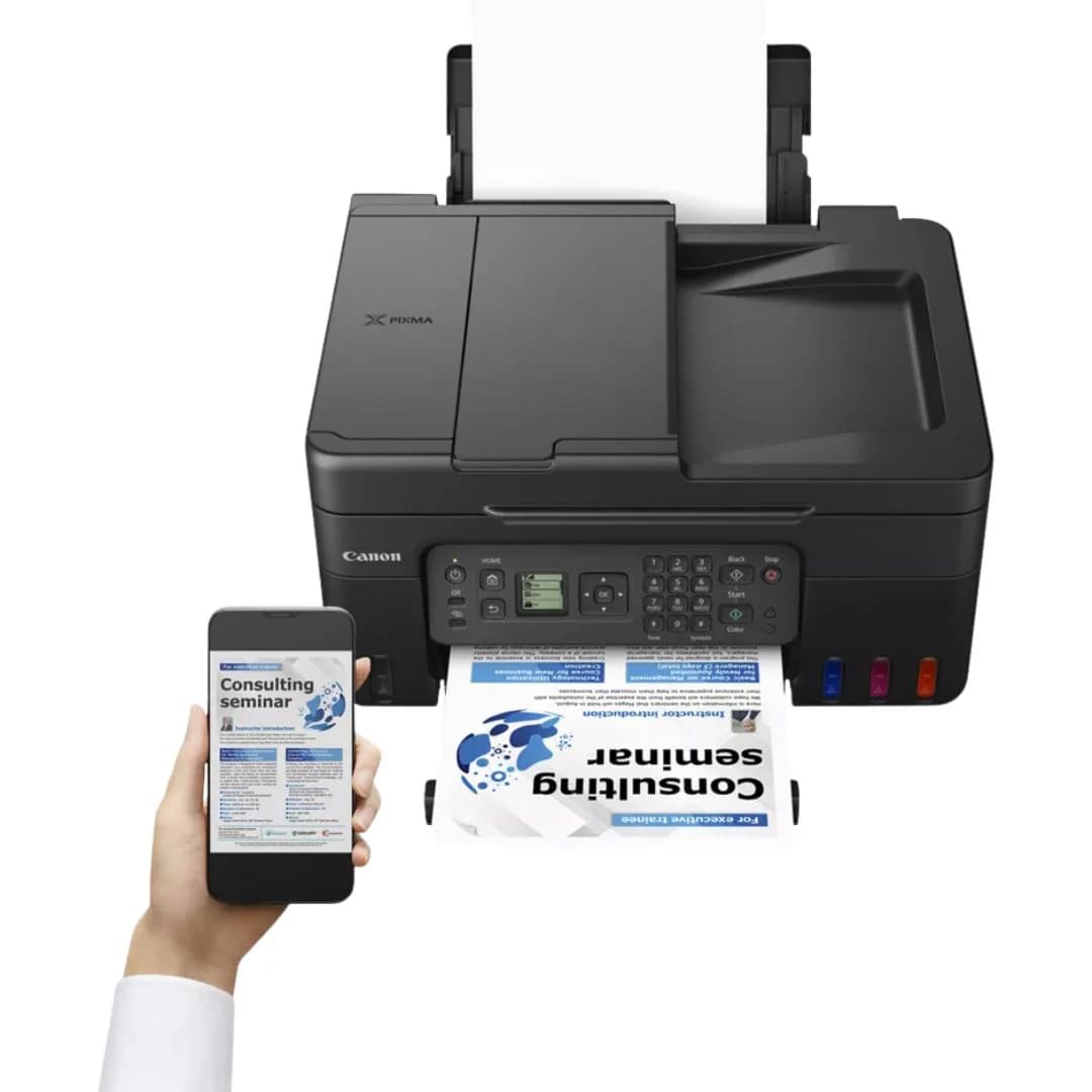 Canon Pixma G4470 All In One (Print, Scan, Copy, Fax) Wireless Printer — thumbnail 2 of 6