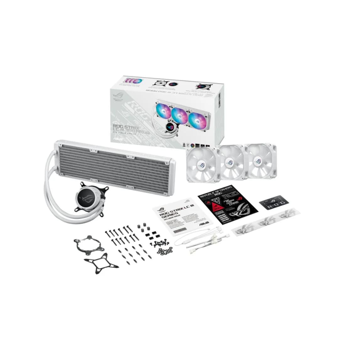 ASUS ROG Strix LC III 360 ARGB, White — thumbnail 5 of 5