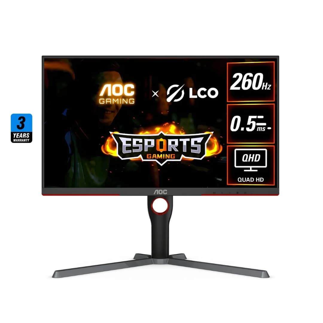 AOC Q27G3ZE 27 2K (2560x1440) 240Hz 0.5Ms IPS Flat