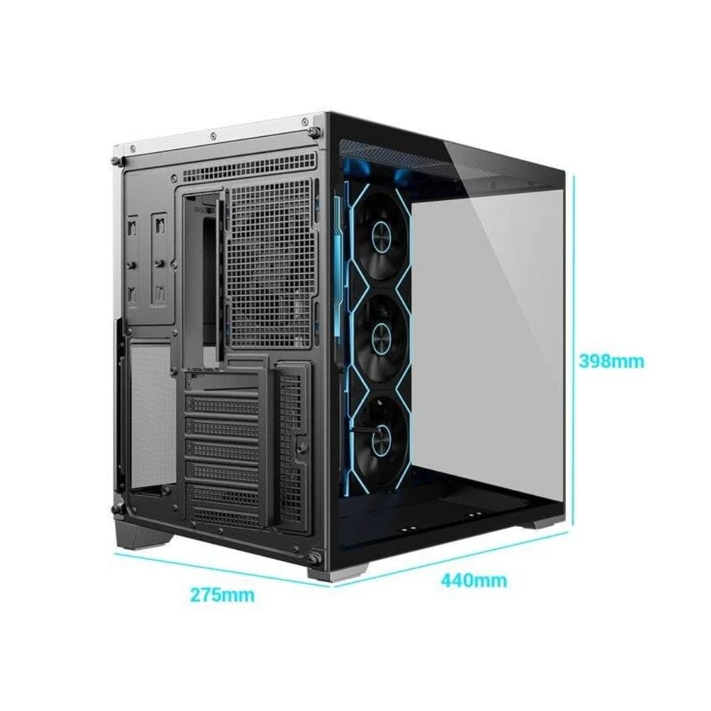 ESGAMING Zero Max - ATX PC Case - Gray — thumbnail 2 of 4