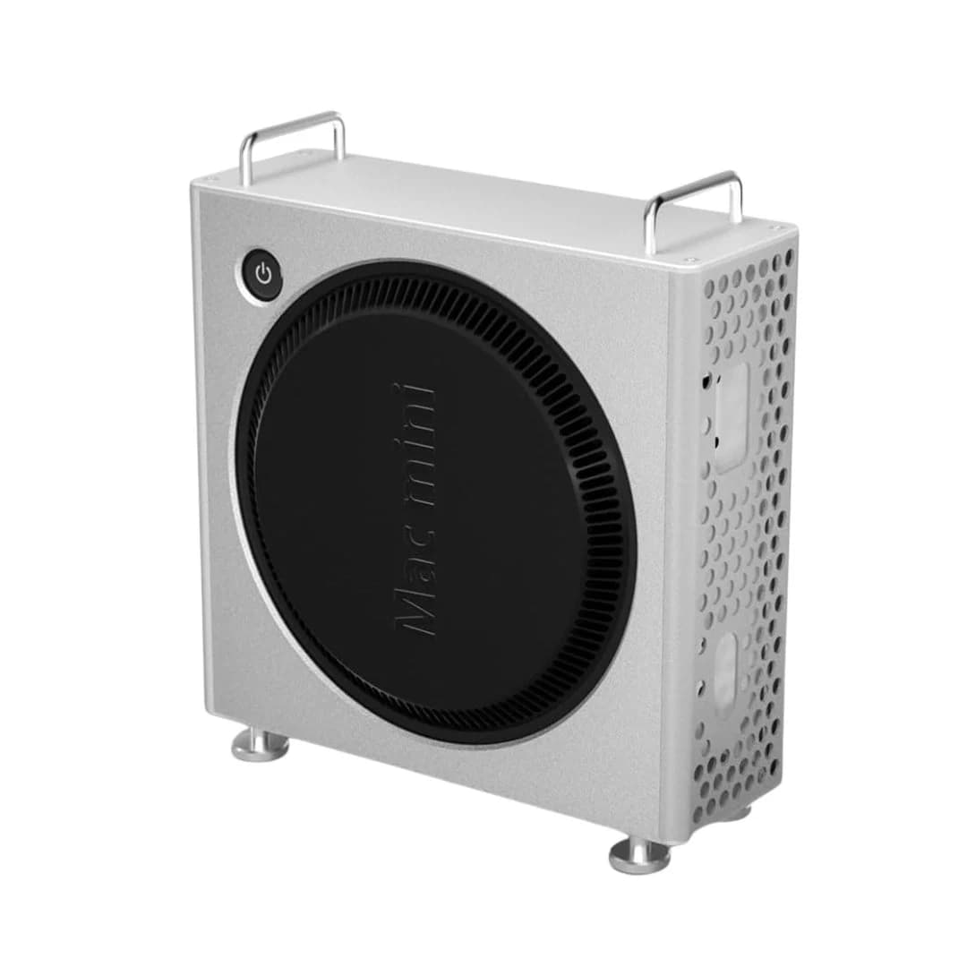 Vertical stand For MAC Mini - Silver