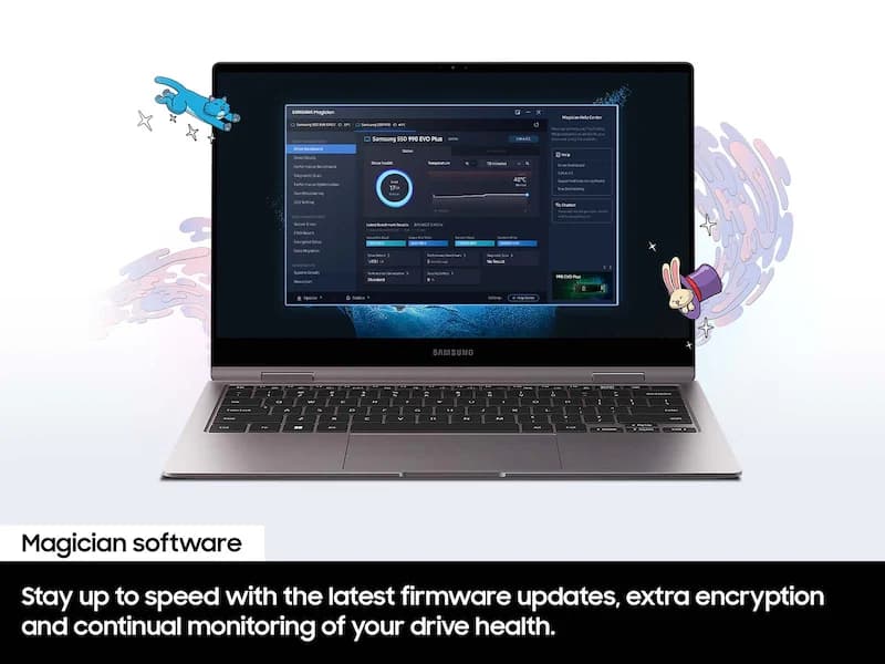 Samsung 990 EVO Plus 2TB NVMe PCIe Gen 5.0 M.2 SSD – Up to 7,250 MB/s Read, 6,300 MB/s Write, Intelligent TurboWrite 2.0, HMB Technology — thumbnail 5 of 9