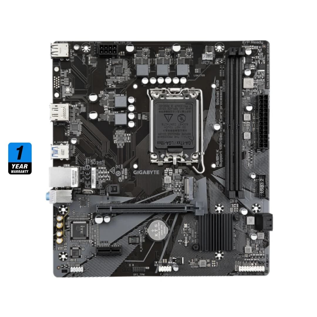 Gigabyte H610M K DDR5 , Motherboard — thumbnail 2 of 4