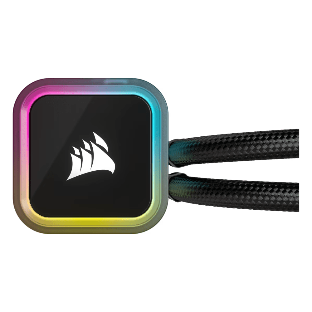 CORSAIR iCUE H100i ELITE CAPELLIX 240mm – Black — thumbnail 3 of 5