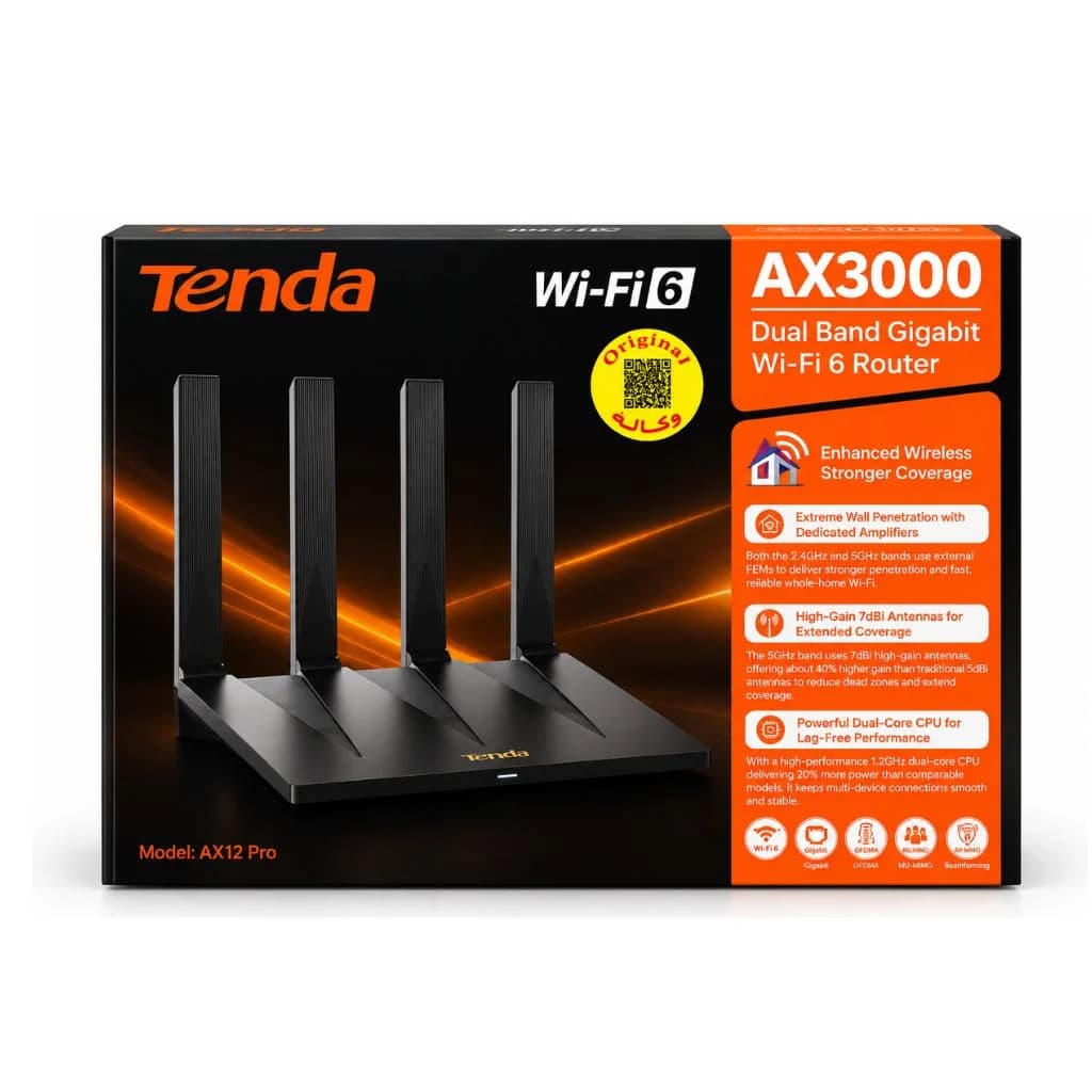 Tenda AX12 Pro - Wi-Fi 6 Router