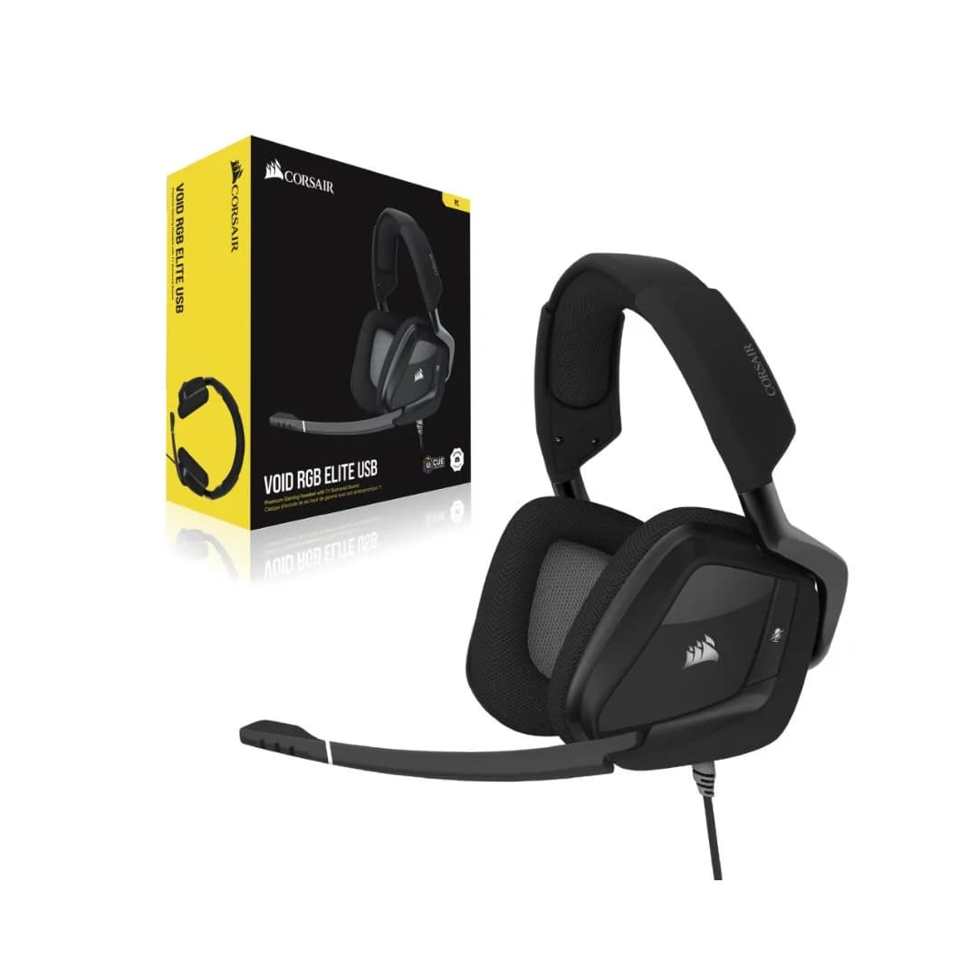 Corsair Void ELITE USB Carbon Headphones — thumbnail 2 of 4