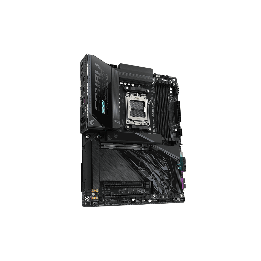 GIGABYTE X870E AORUS ELITE X3D WIFI7-Motherboard — thumbnail 3 of 4