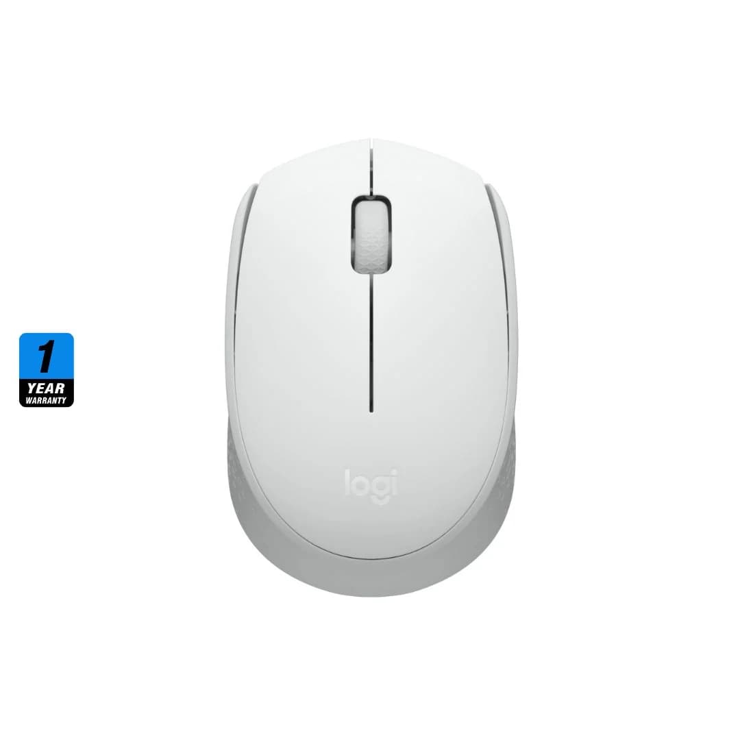Logitech M171 Wireless Mouse - Off White
