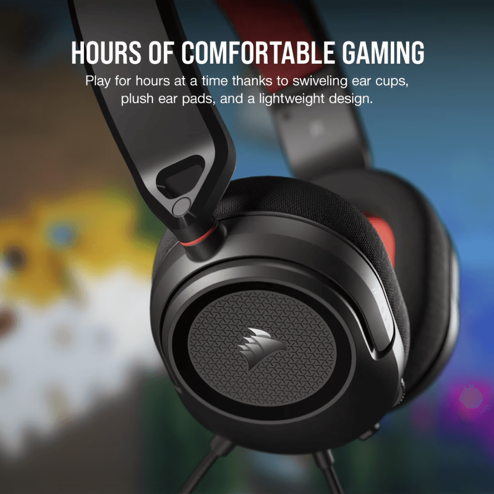 CORSAIR HS35 v2 Multiplatform Gaming Headset – Carbon — thumbnail 5 of 5