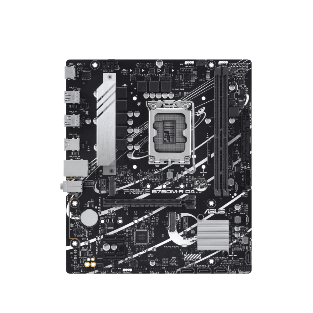   1700 ASUS PRIME B760M-R D4 LGA 