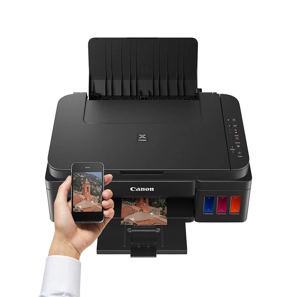 Canon PIXMA G3416 Wi-Fi, Inkjet Color All-in-One Printer, printing from smart devices — thumbnail 2 of 5