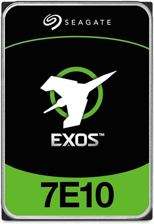 Seagate Exos 7E10 8TB 3.5" SATA 6Gb/s HDD, 7200RPM, 256MB Cache, 263MB/s Transfer Rate,