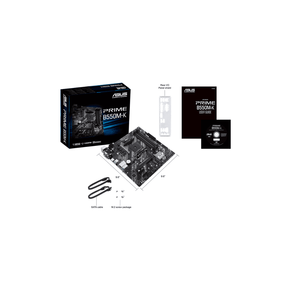ASUS PRIME B550M-K DDR4 AMD-Motherboard
